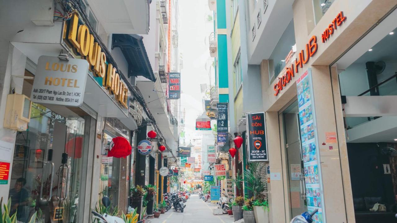הו צ'י מין סיטי Saigon Hub Hostel מראה חיצוני תמונה