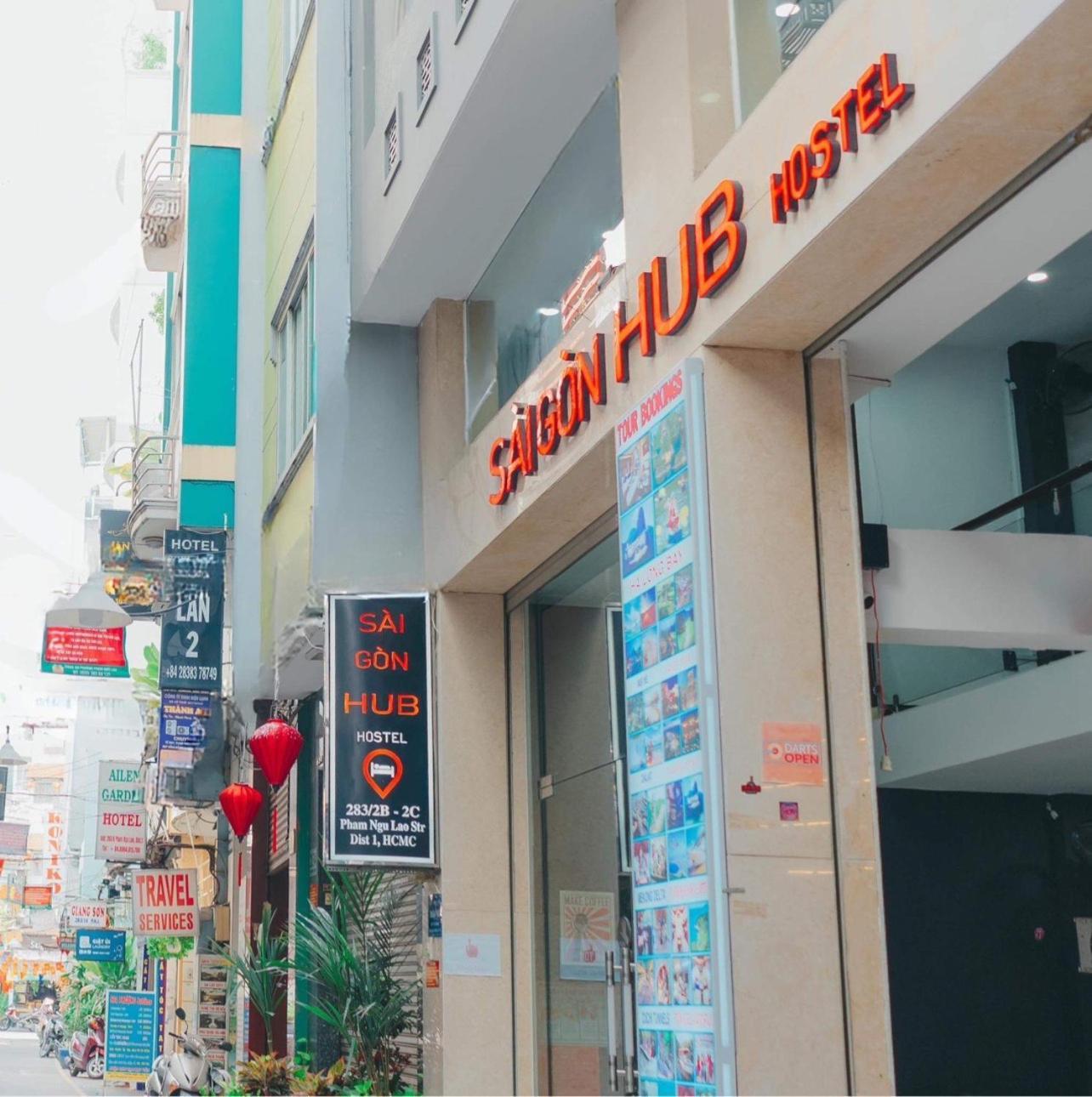 הו צ'י מין סיטי Saigon Hub Hostel מראה חיצוני תמונה