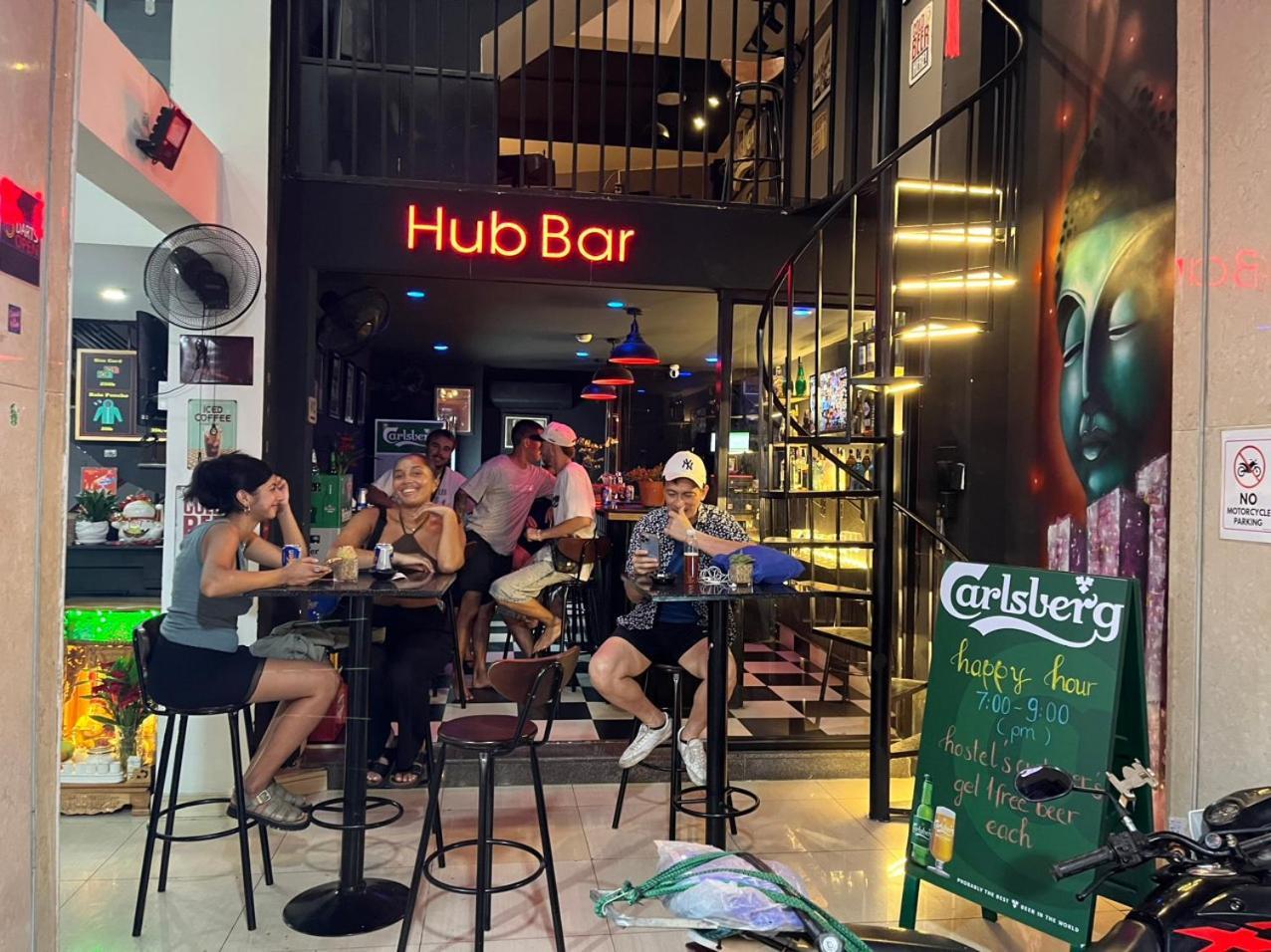 הו צ'י מין סיטי Saigon Hub Hostel מראה חיצוני תמונה