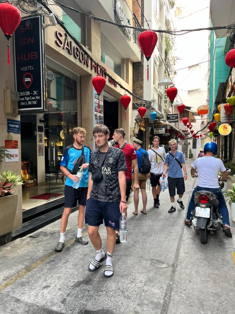 הו צ'י מין סיטי Saigon Hub Hostel מראה חיצוני תמונה